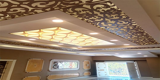 Gergi tavan detayları Gergi tavan detayları