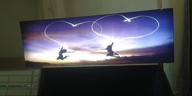 Tekstilbox -lightbox